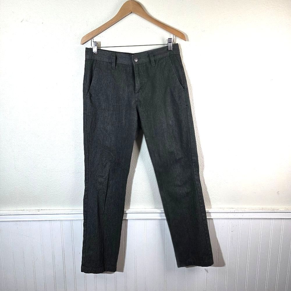 Volcom Pants Mens 30x30 Gray Casual Chino Skate Straight Fit
